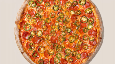 Gabriella's Hand Stretched Pepperoni Jalapeño Pizza (14 Medium)