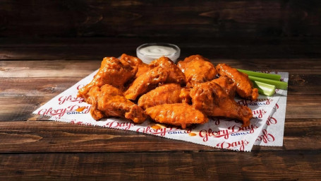 8- Traditional Buffalo Wings (Bone-In)