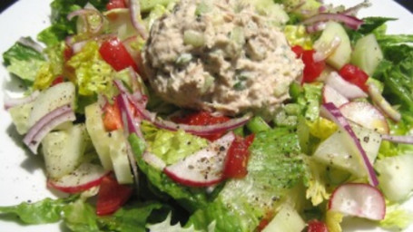 Tonijnsalade Boven Tuinsalade