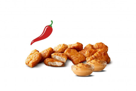 Pittige Kip Mcnuggets 10St