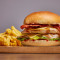 De Prezzo Chicken Burger Fries