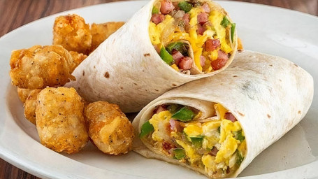 Western Omelet Burrito