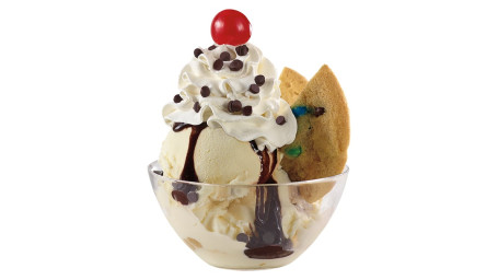 Hand Scooped Cookie Sundae