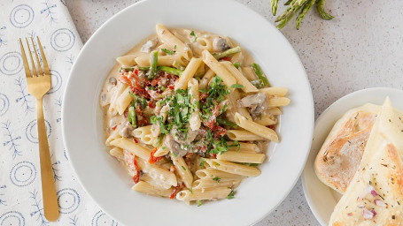 Creamy Mushroom Asparagus