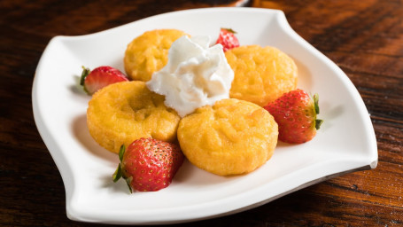 Pan Seared Pumpkin Cake Stuffed With Sweet Red Bean