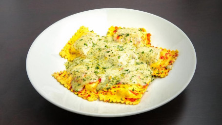 Gastronomische Jumbo Krab Ravioli