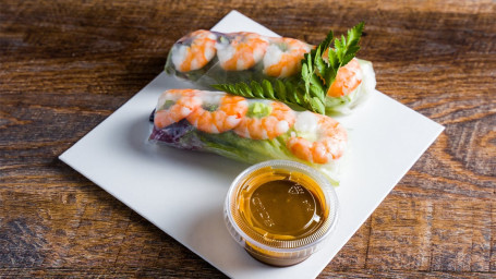 Tiger Shrimp Summer Rolls (2Pcs)