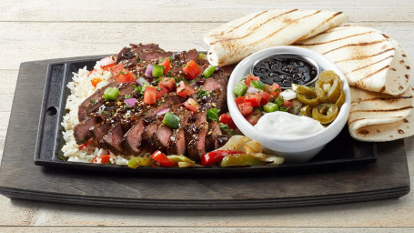 Geblazeerde Geglazuurde Sirloin Fajitas