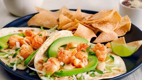 Langostino Kreeft Twee Taco Plaat